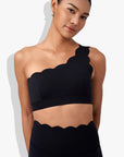 Midnight Petal Sports Bra
