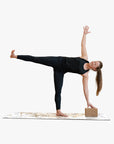 Recycled PU Yoga Mat - Lotus