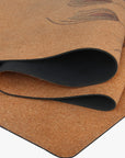 Spiritual Warrior has eco-friendly, organic cork and natural rubber yoga mats. They are non-slip, high quality, with good cushioning for the joints and portable