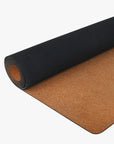 Spiritual Warrior has eco-friendly, organic cork and natural rubber yoga mats. They are non-slip, high quality, with good cushioning for the joints and portable