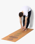 Spiritual Warrior has eco-friendly, organic cork and natural rubber yoga mats. They are non-slip, high quality, with good cushioning for the joints and portable