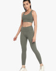 women active wear grey