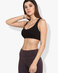 Shakti Warrior Aashi Sports Bra Black