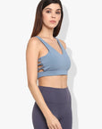 Shakti Warrior Asteya Sports Bra Blue