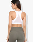 Shakti Warrior Vidha Sports Bra White