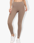 Shakti Warrior Anjali Workout Leggings Brown