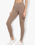 Shakti Warrior Anjali Workout Leggings Brown