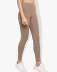 Shakti Warrior Anjali Workout Leggings Brown