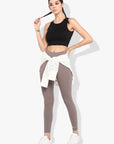 Shakti Warrior Aarya Workout Leggings Grey