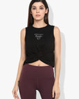 Shakti Warrior Amani Crop Top Black