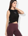 Shakti Warrior Amani Crop Top Black
