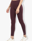 Spiritual Warrior Workout leggings yoga pants burgandy