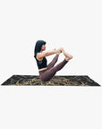 Spiritual Warrior's eco-friendly yoga mats have great grip, anti-slip, good cushioning for the knees, high quality, portable, affordable with beautiful prints