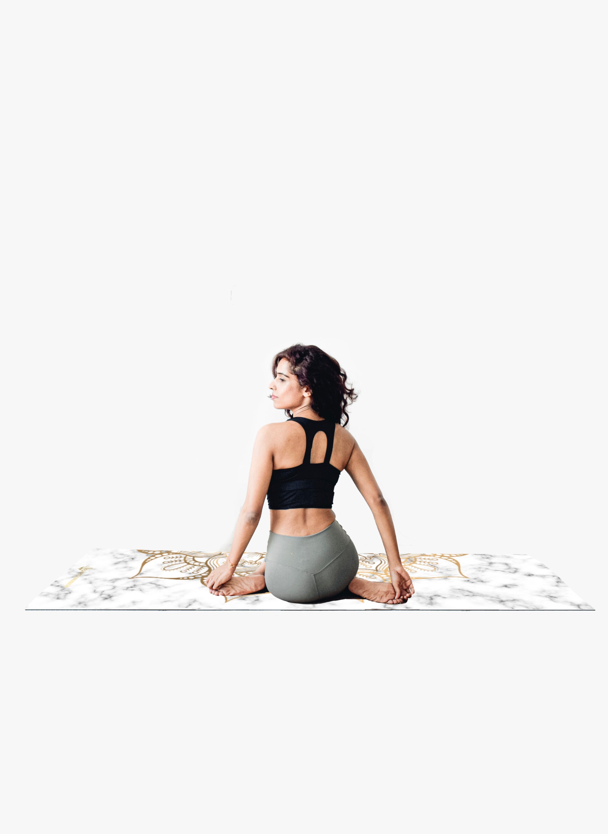 Spiritual Warrior Yoga Mat eco friendly