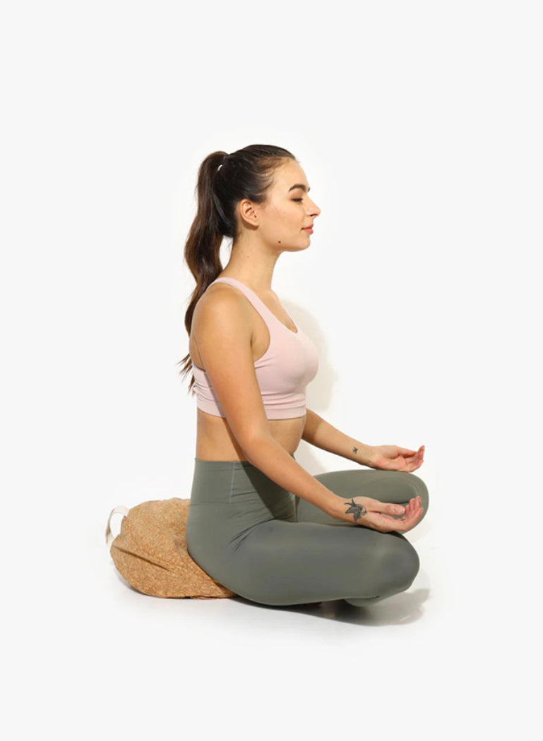 zen cork meditation cushion