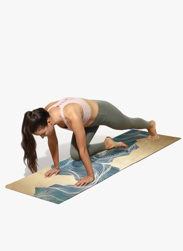 Recycled Suede Yoga Mat - Kundalini
