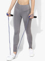 Spiritual Warrior gym Workout wear Yoga pants Athleisure Grey leggings 