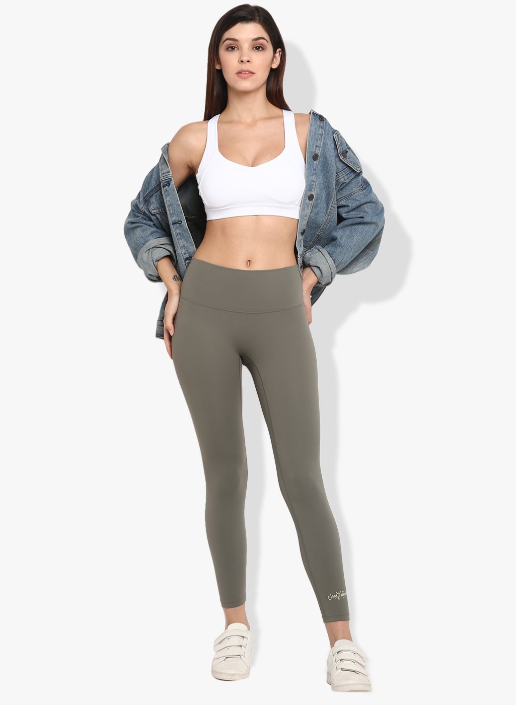 Shakti  Warrior Vidha Sports Bra White