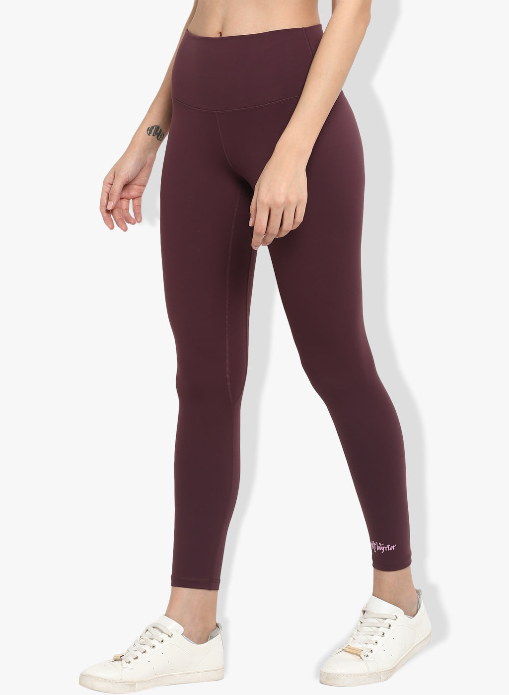 Spiritual Warrior Workout leggings yoga pants burgandy