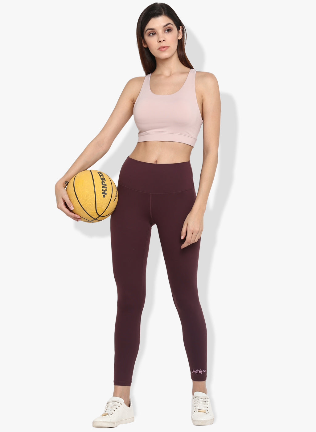 Spiritual Warrior Workout Sports bra nude