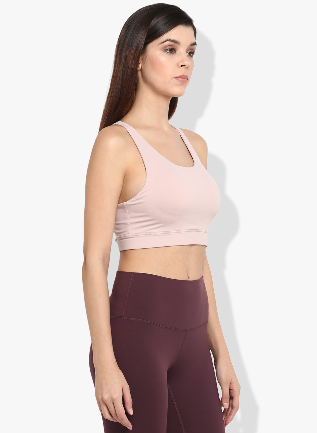 Spiritual Warrior Workout Sports bra nude