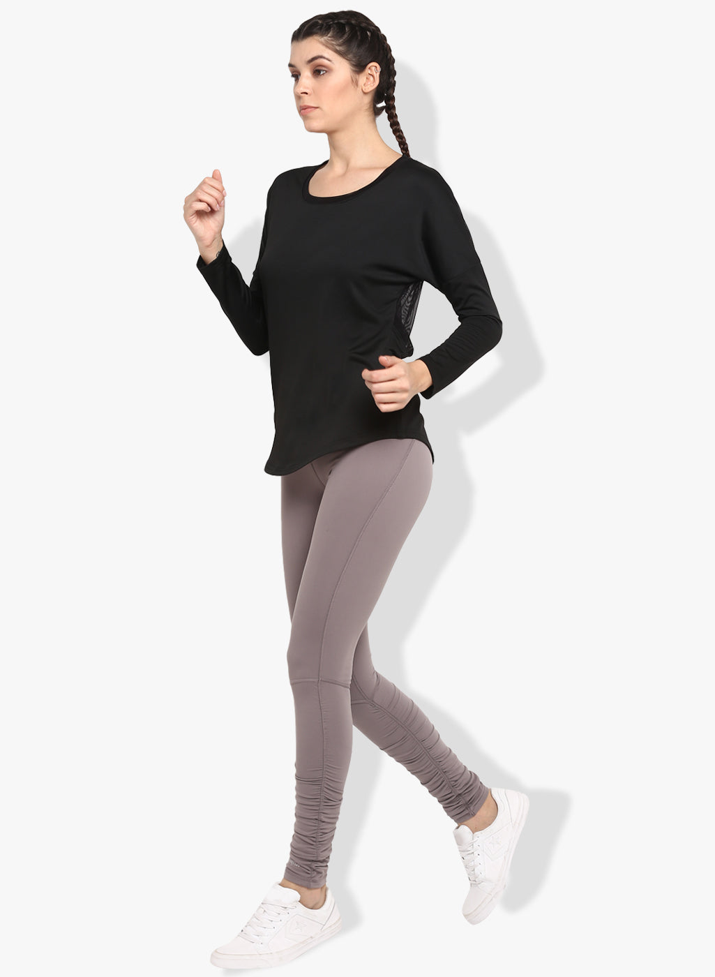 Spiritual Warrior Workout Yoga pants grey leggings