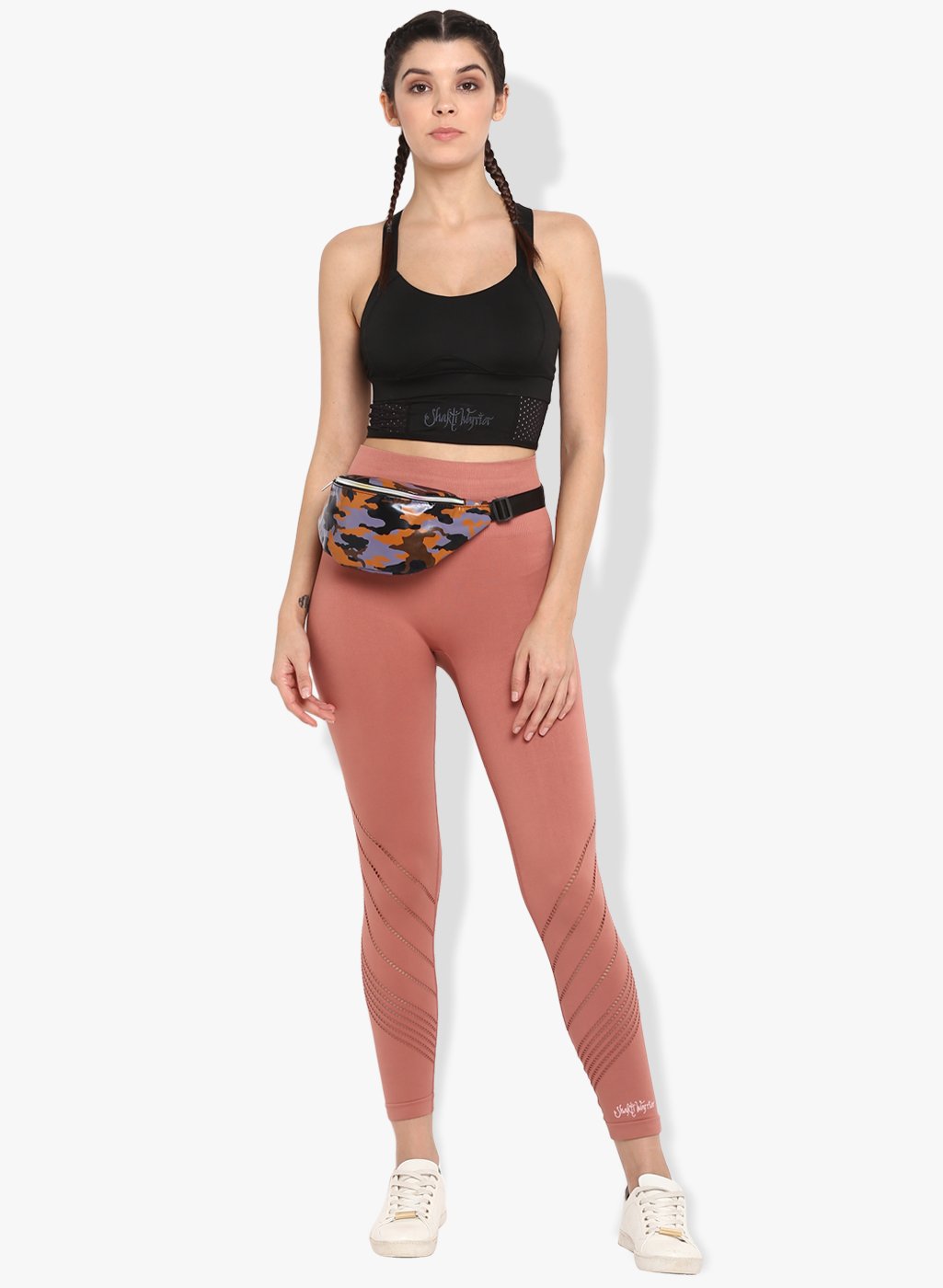 Spiritual Warrior Workout Volcanic Red Leggings