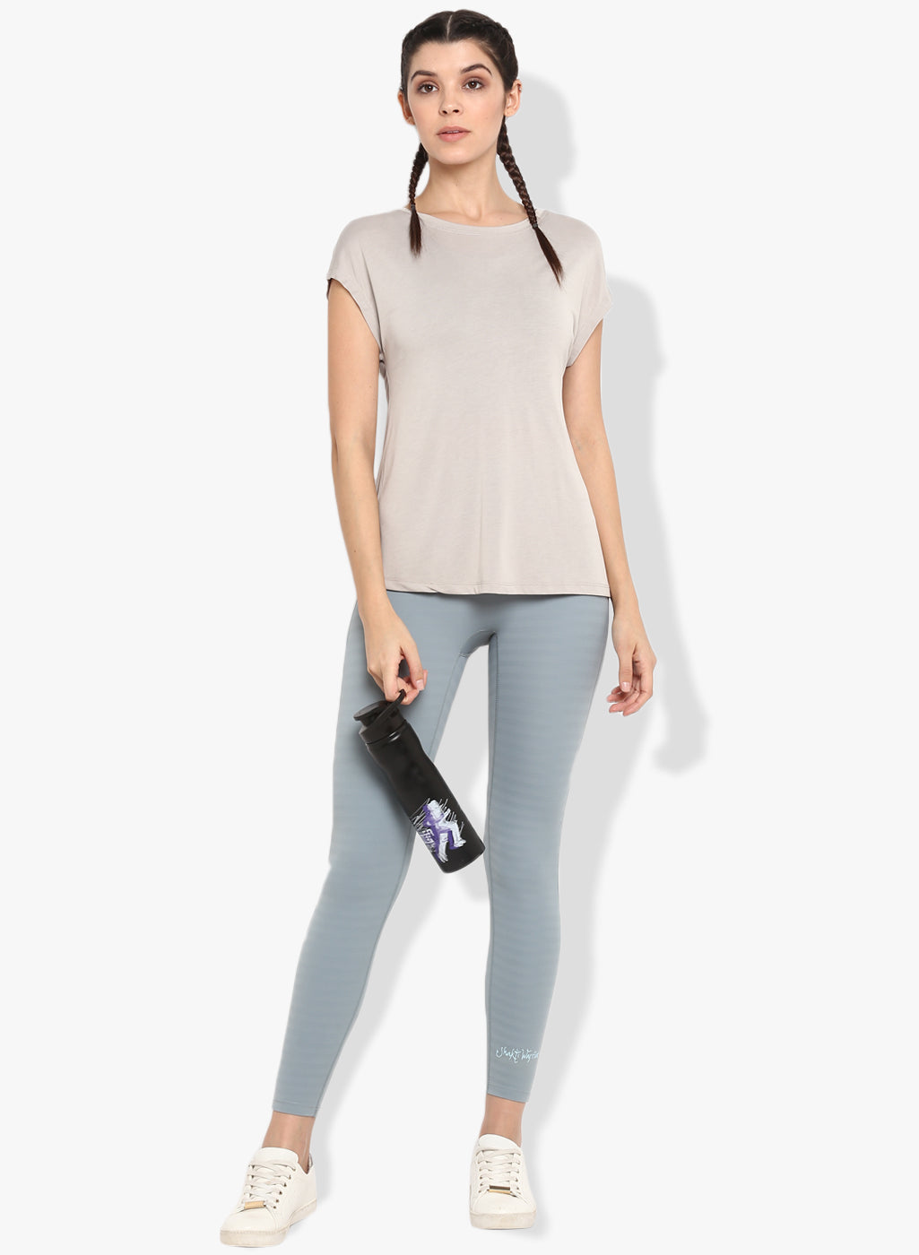 Spiritual Warrior Grey Women's T-shirt