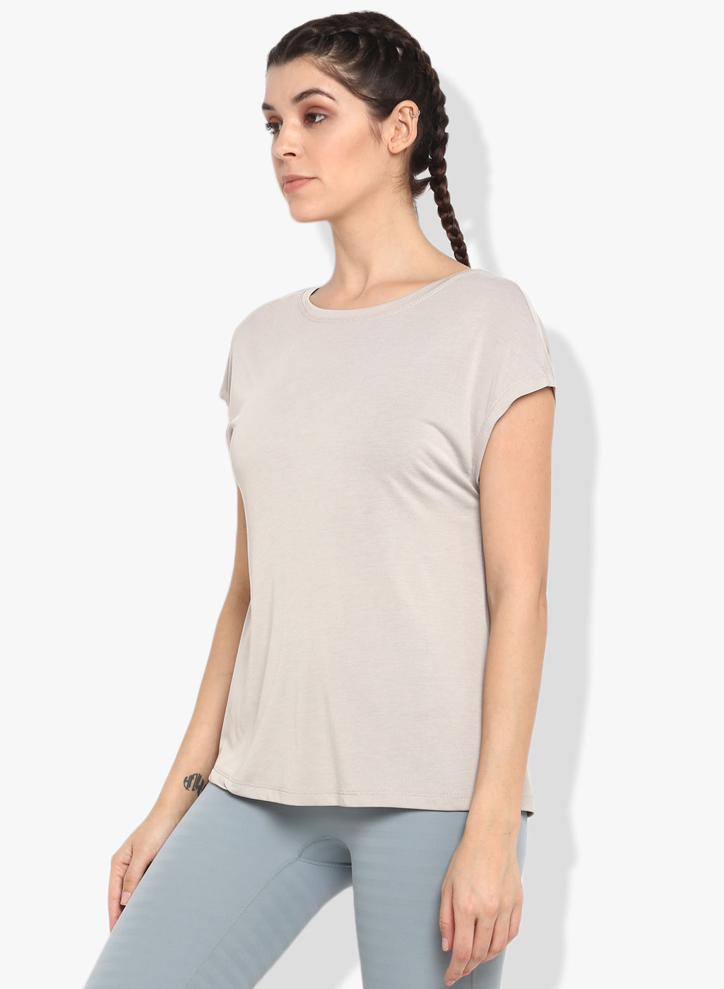 Spiritual Warrior Grey Women's T-shirt