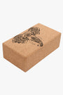 Cork yoga block accessory 